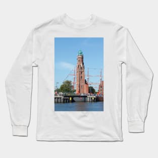 New port with Simon Loschen light tower at Sail 2015, Bremerhaven Long Sleeve T-Shirt